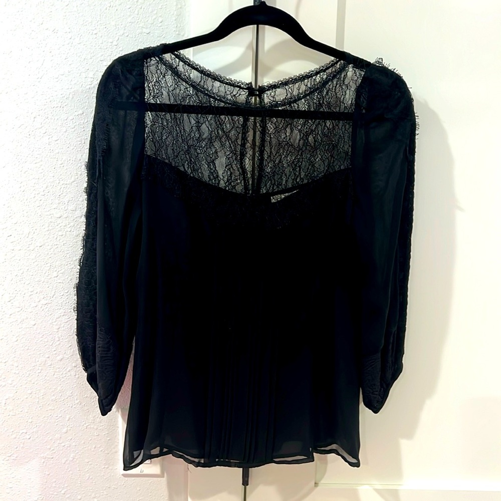 Nanette Lepore lace blouse